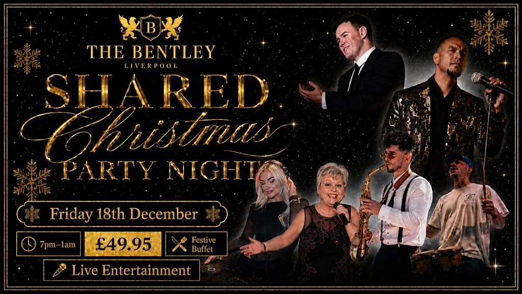 ✨ SHARED CHRISTMAS PARTY NIGHT – FRIDAY 18TH DECEMBER ✨ at The Bentley