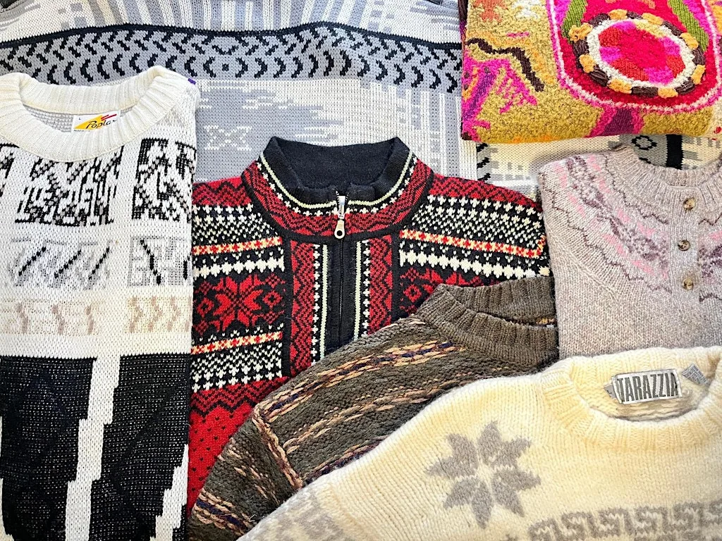 Vintage Knitwear Sale at Makers Yard