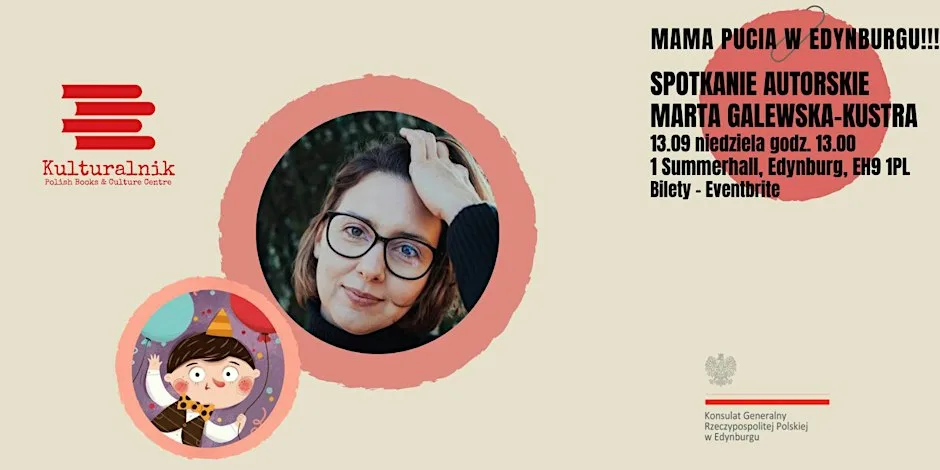 Znamy Pucia. Poznajmy jego mamę! Spotkanie z autorką Martą Galewską-Kustrą at Summerhall