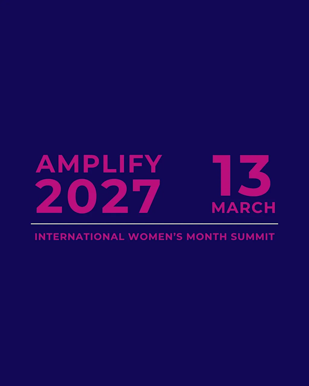 AMPLIFY 2027