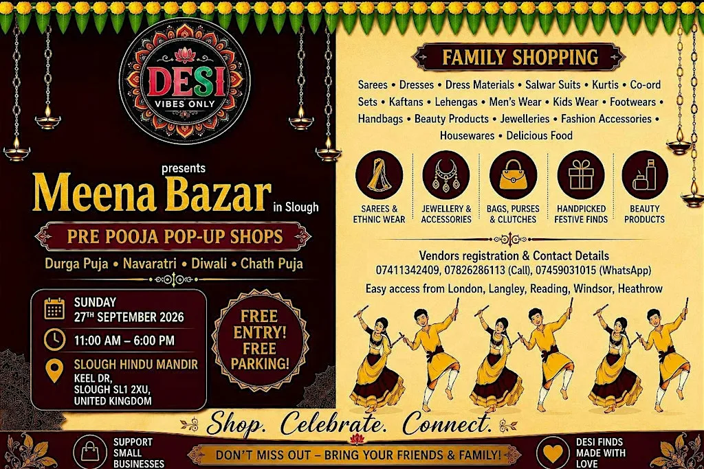 Meena Bazar at Slough Hindu Temple