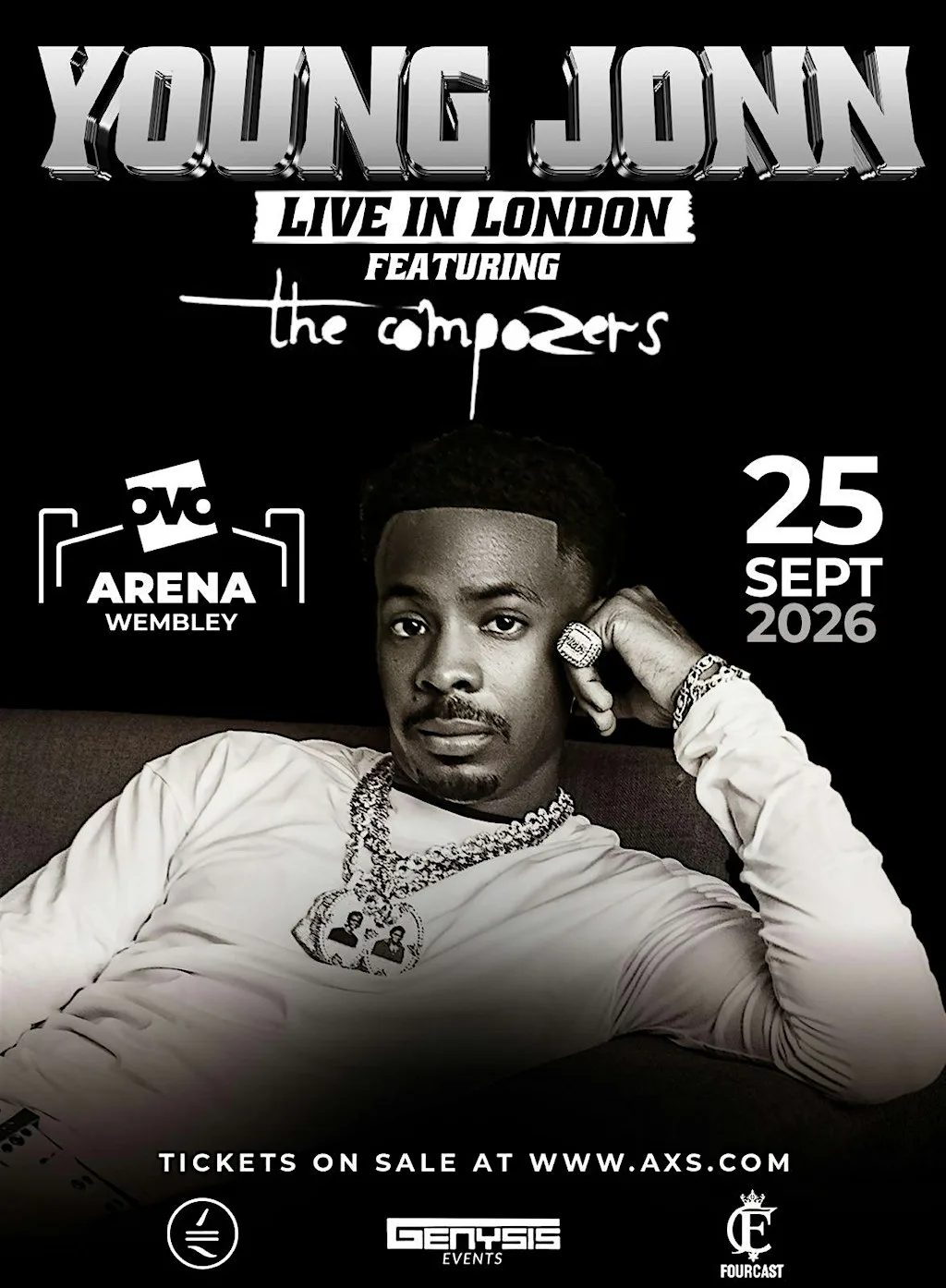 YOUNG JONN LIVE IN LONDON OVO ARENA WEMBLEY