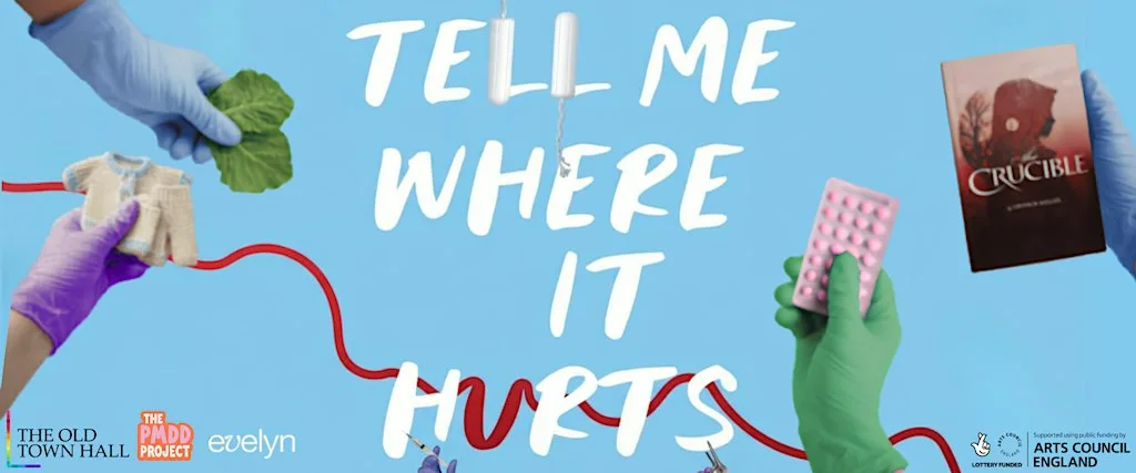 Tell Me Where It Hurts at Luton Library Theatre