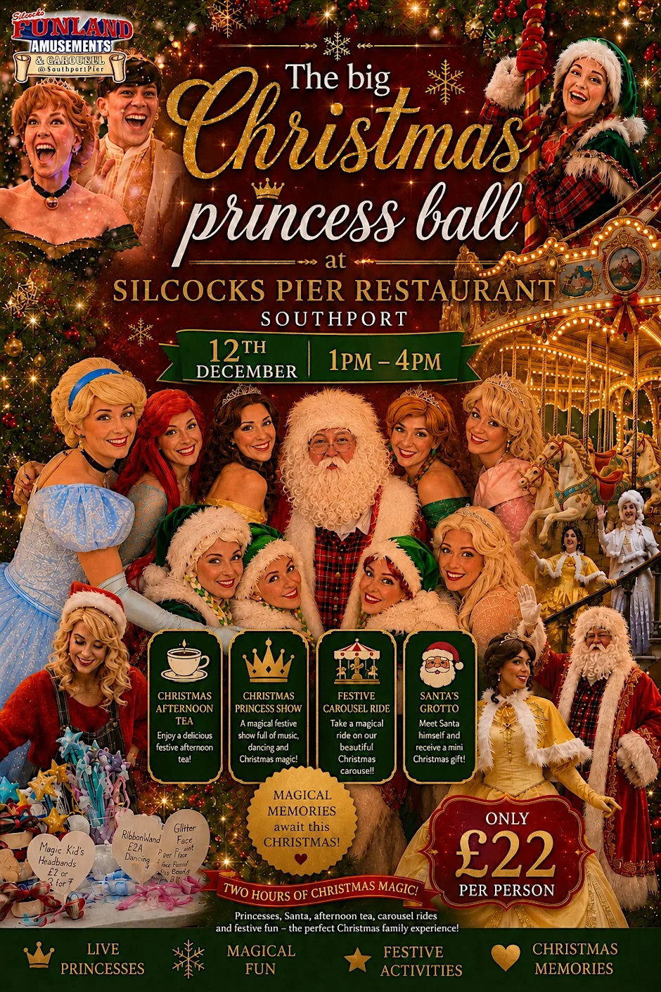 The big Christmas princess ball