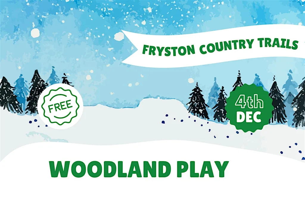 Winter Wonderland Woodland Play at Fryston Community Centre