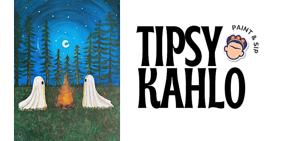 Tipsy Kahlo - Paint & Sip (23rd October) GHOST CAMPFIRE at Corner Coffee