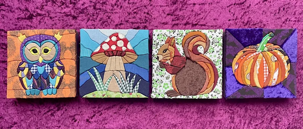 Kinusaiga (Japanese Fabric Art) Workshop: Autumn Harvest & Cosy Woodlands at St George's