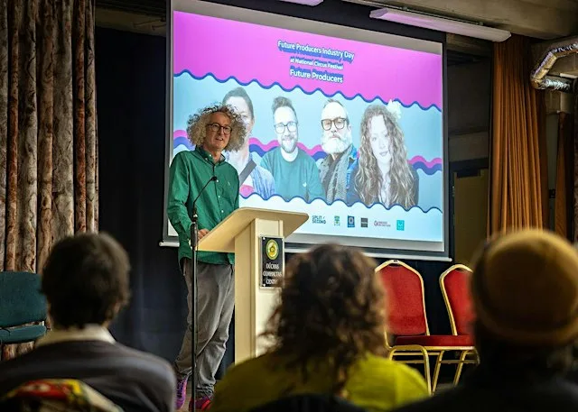 Future Producers Industry Day at the National Circus Festival at Dúchas Comhaltas Centre