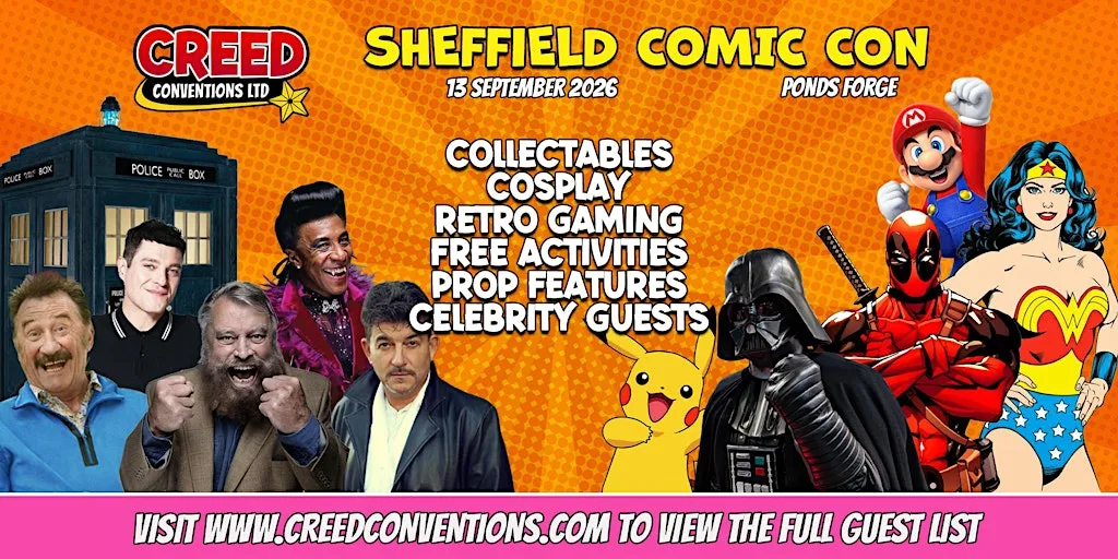 Sheffield Creed Comic Con - September 2026