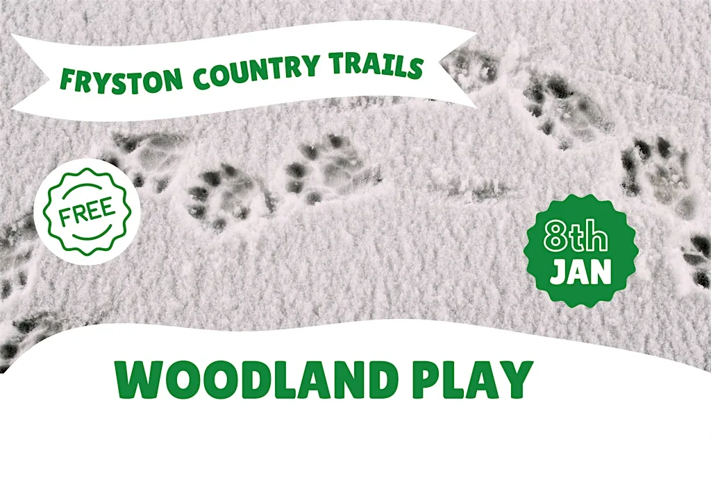 Animal Tracks & Trails Woodland Play at Fryston Community Centre