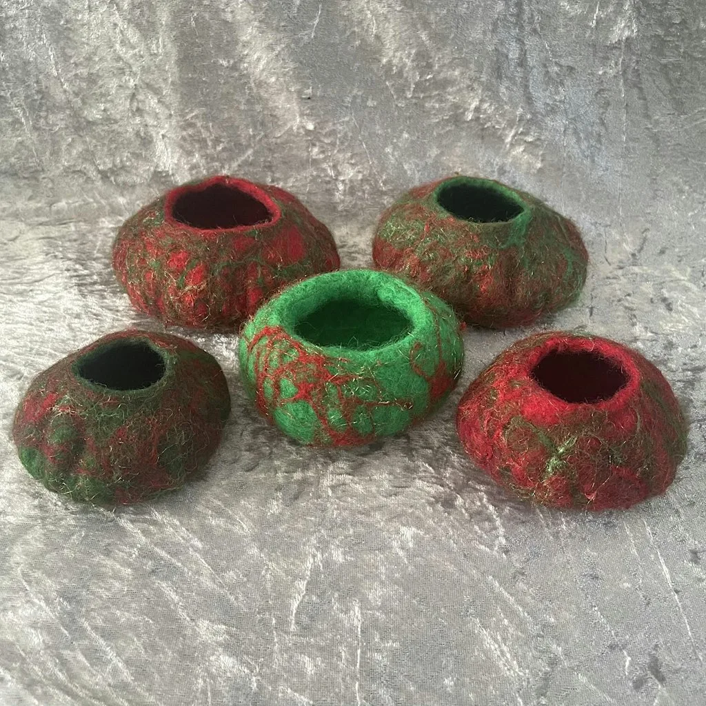 Wet Felting Workshop: Festive Christmas Bowls at St George's