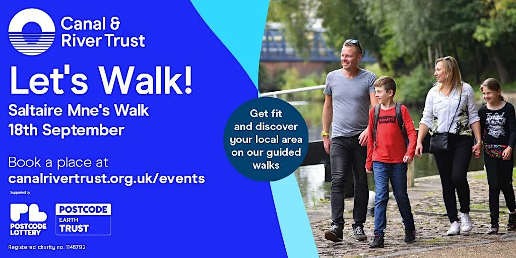 Let's Walk! Saltaire & River Aire Men's Walk