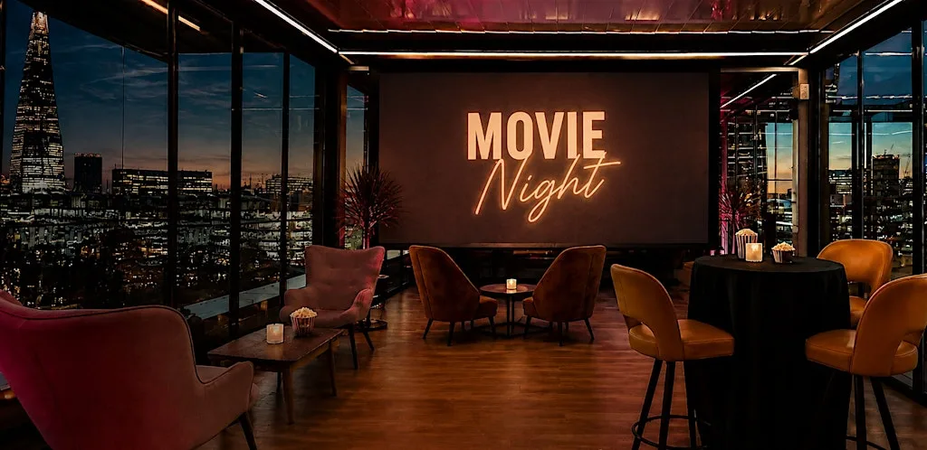 Movie Night, Pizza & a World Record Attempt