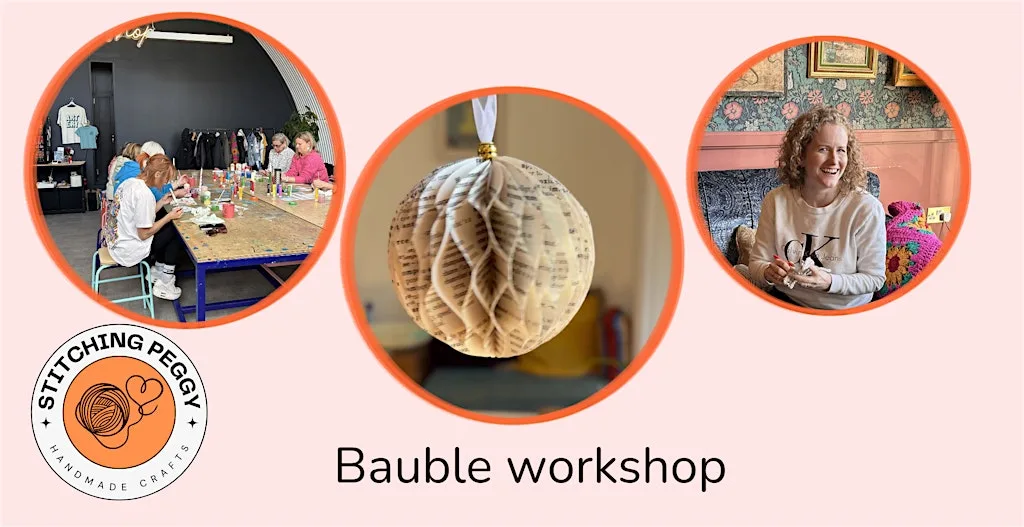 Paper Baubles workshop: A Christmas Social at The Artery Studios CIC