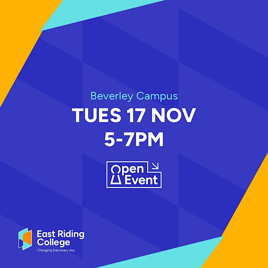 East Riding College, Beverley Open Event November at East Riding College