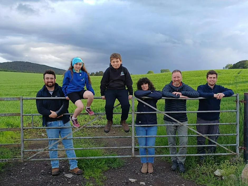 Strathspey Monitor Farm Final Open Meet at Auchernack Farm