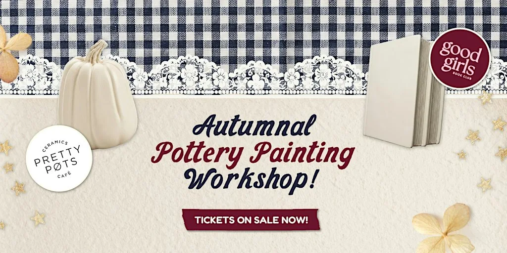 Autumnal Bookish Pottery Painting at York Venues: The Hospitium