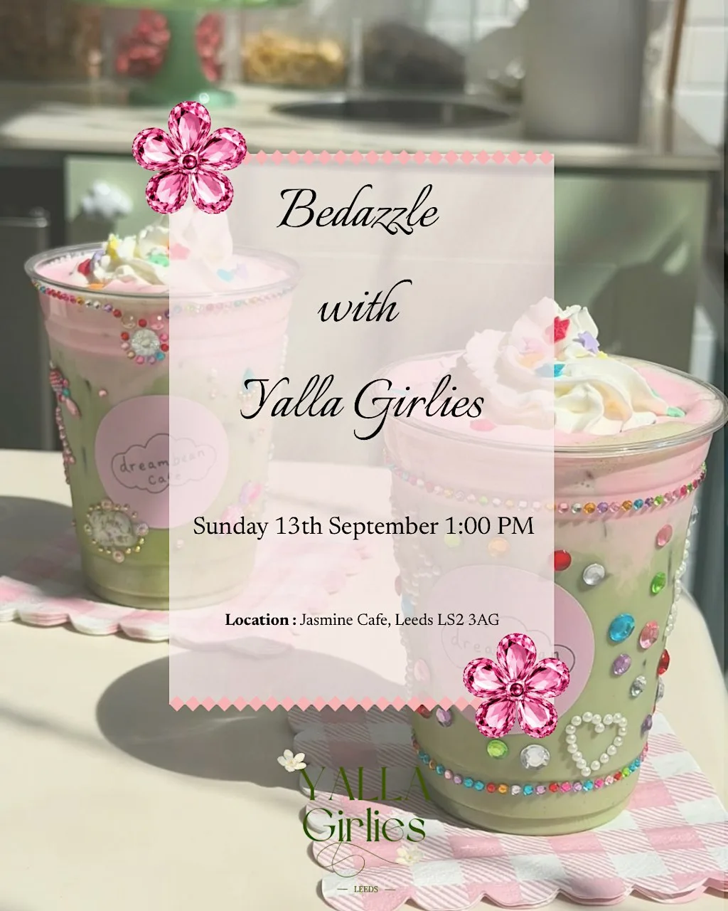 Bedazzle with Yalla Girlies at Jasmine Cafe