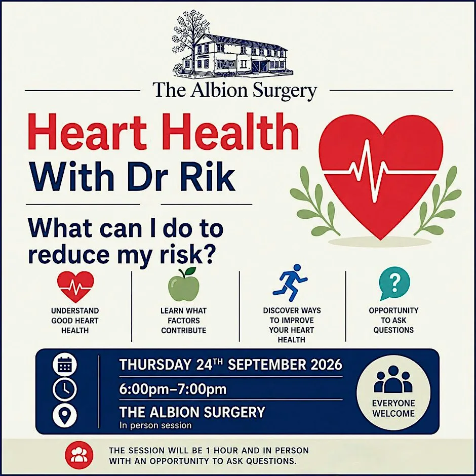 Heart Health With Dr Rik at The Albion Surgery