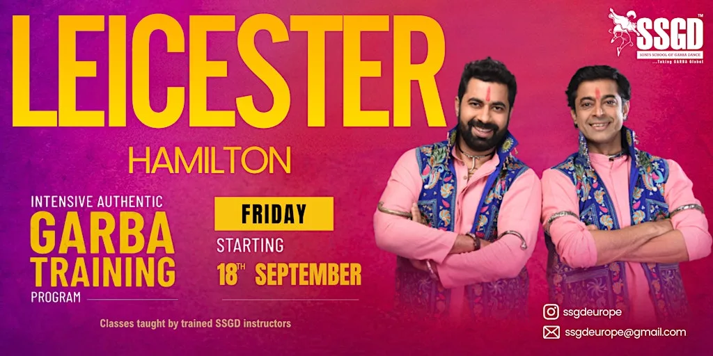 Intensive Authentic Garba Program - Hamilton, Leicester