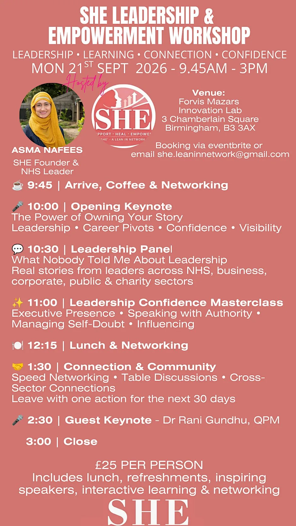 SHE Leadership & Empowerment Day at Forvis Mazars