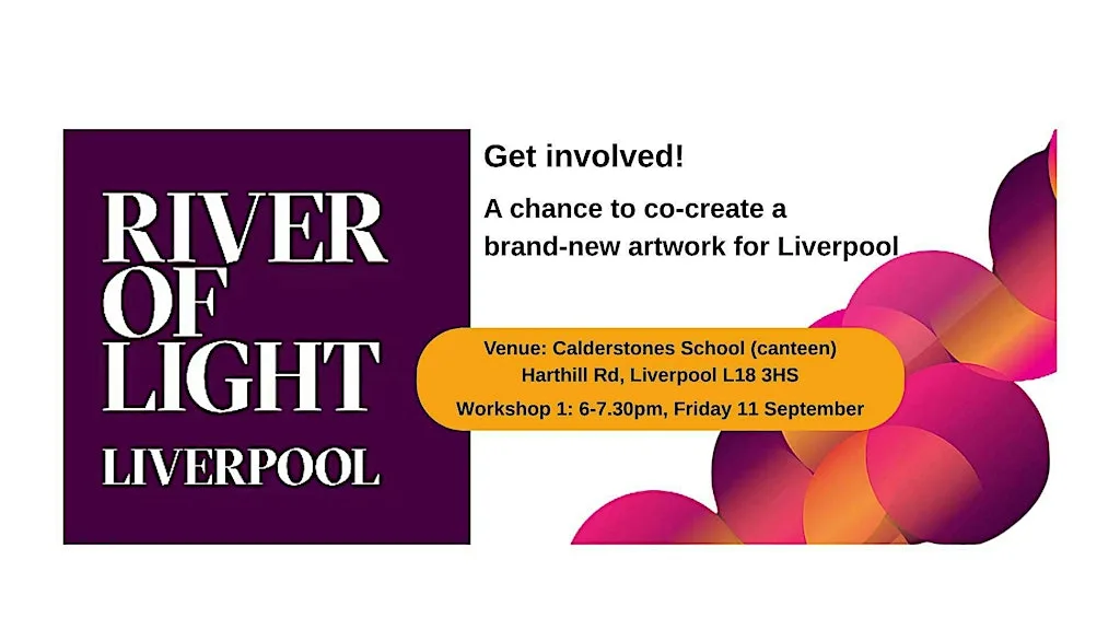 River of Light Community workshop 11/09/26 at Calderstones School