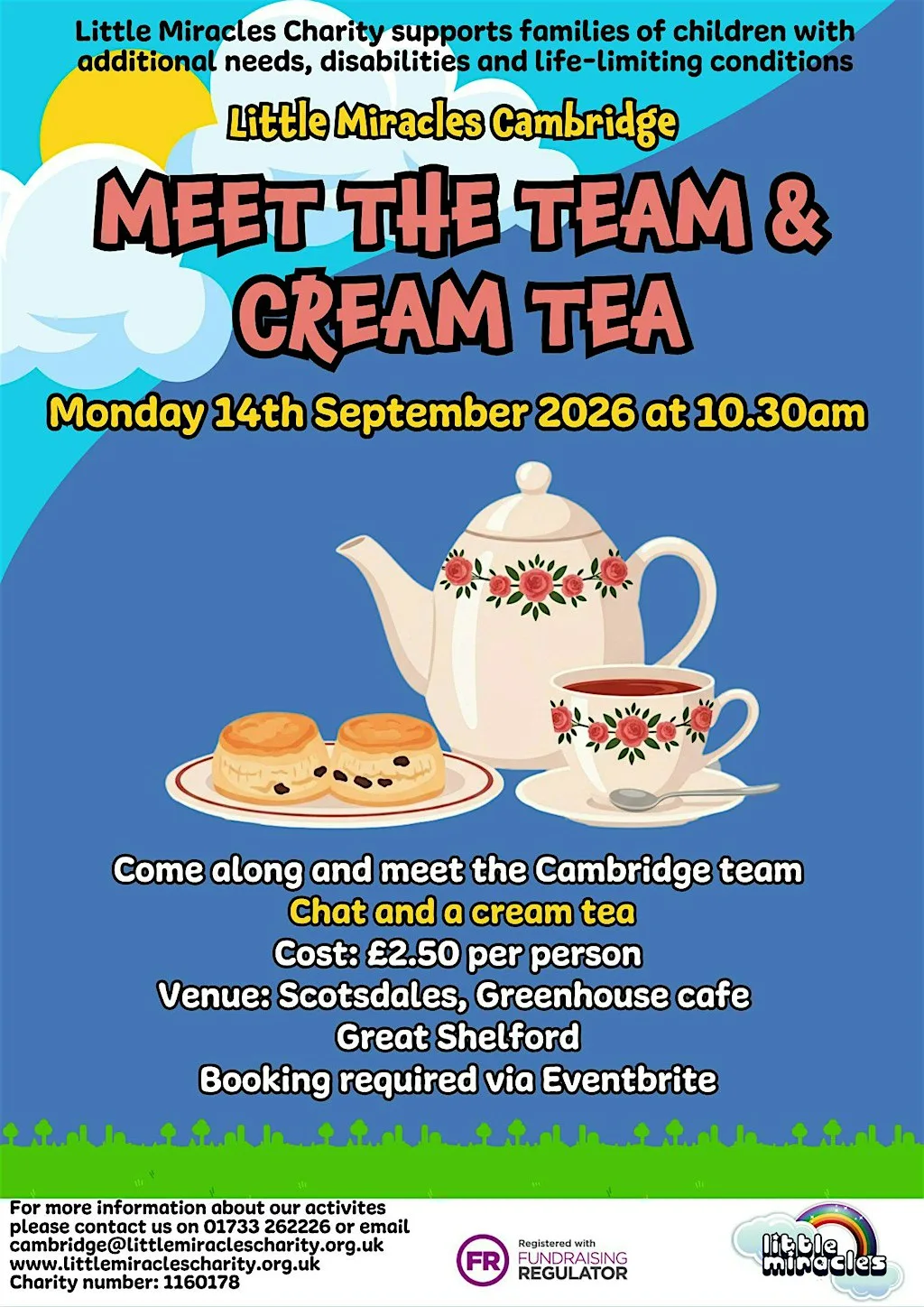 Cream tea meet the team