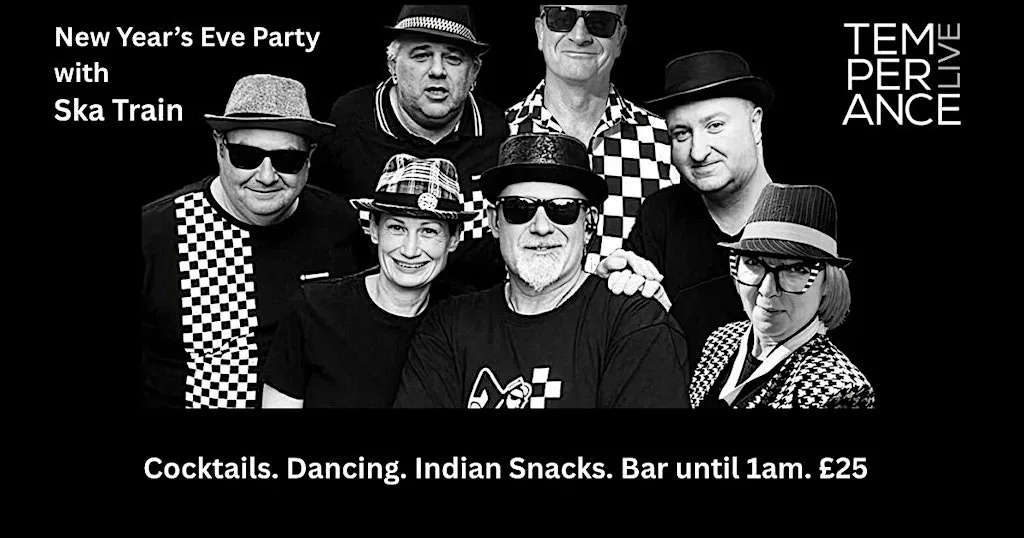 new years eve party @ temperance | live music from Ska Train