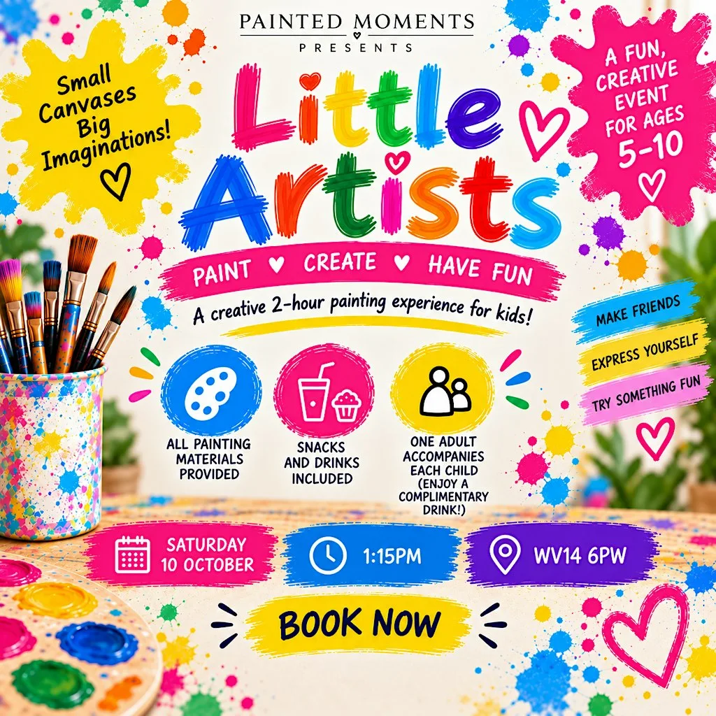 Painted Moments: Little Artists Edition