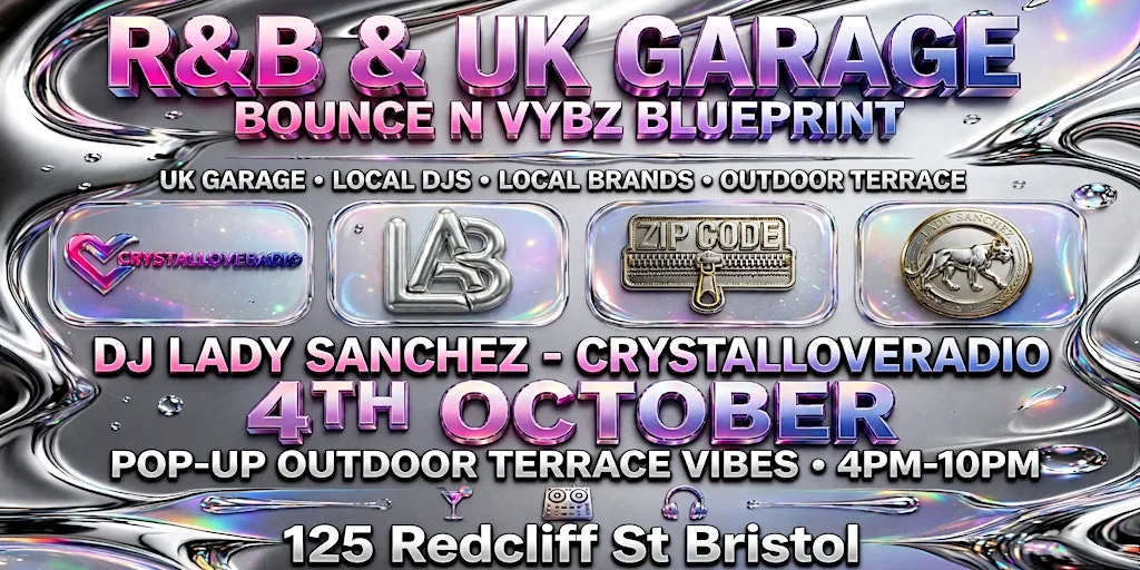 Bounce N Vybz - R&B & UKG Day Party | Bristol | 4th Oct