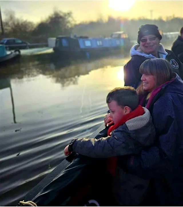Christmas boat trips with Santa at Stanley Ferry, Wakefield at Stanley Ferry