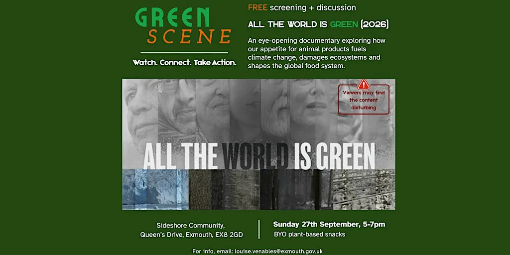 Green Scene: All The World Is Green – Free Film Screening & Discussion at Sideshore Community Hub