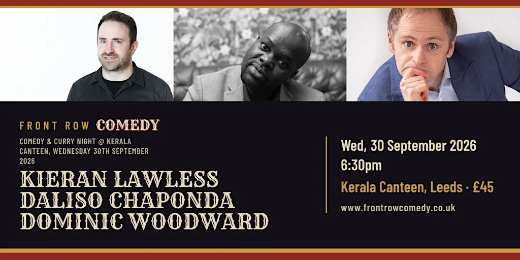 Comedy & Curry Night @ Kerala Canteen, Wednesday 30th September 2026