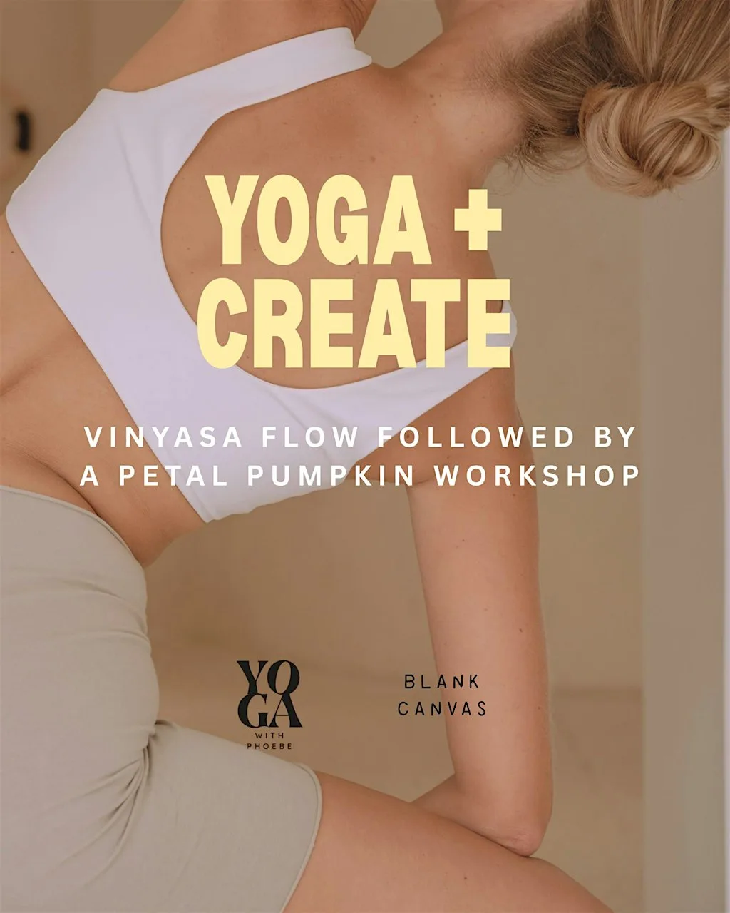 YOGA + CREATE - Yoga and Petal Pumpkin Workshop