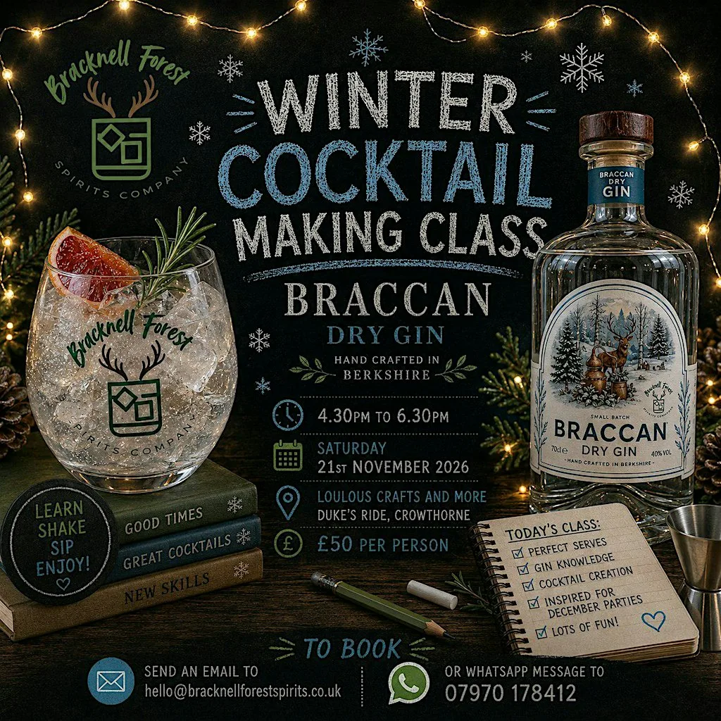 Braccan Gin Winter Cocktail Class