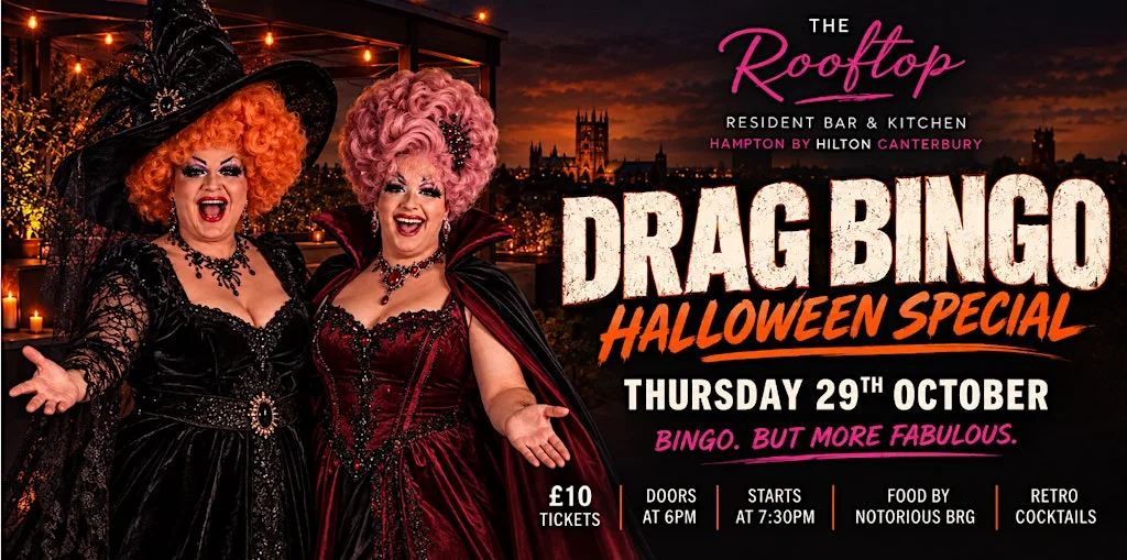 Notorious BRG Presents Halloween DRAG BINGO @ The Rooftop at The Rooftop Resident Kitchen and Bar | Notorious BRG
