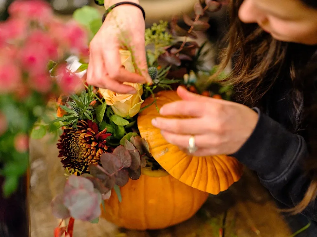Floral Pumpkin Workshop