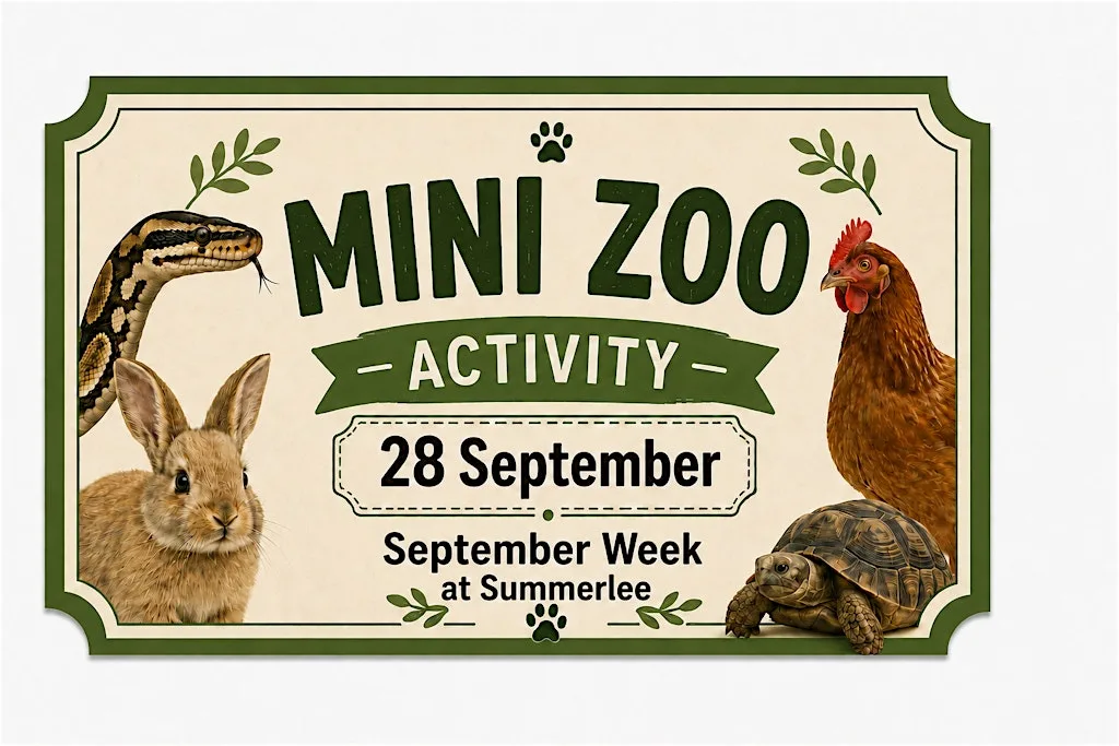 Animal Man's Mini Zoo at Summerlee Museum of Scottish Industrial Life