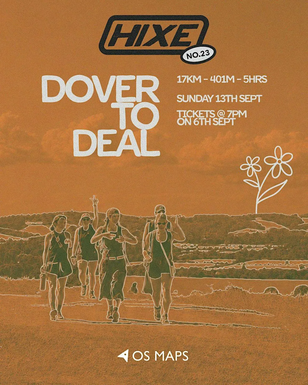 HIXE.23 x OS Maps - Dover to Deal