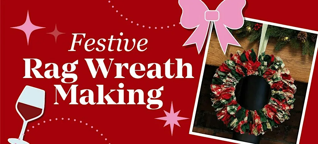 Festive Rag Wreath Making • November Creative Club at Terminus Tap Room and Bottle Shop