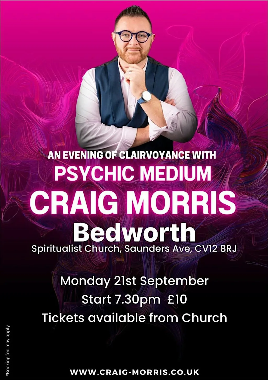 A Special Evening of Clairvoyance with Psychic Medium Craig Morris