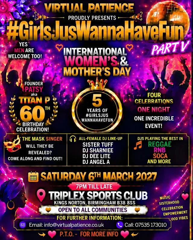 International Women’s & Mothers day 5th year #GirlsJusWannaHaveFun