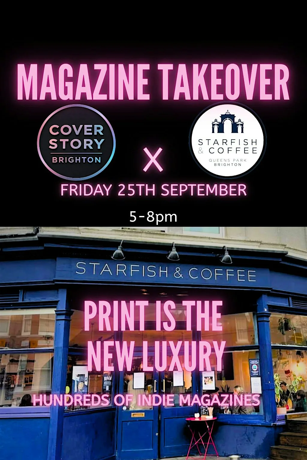 Cover Story Pop Up @ Starfish & Coffee