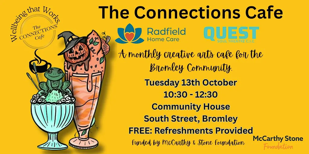 Connections Cafe : Halloween Craft at Community House Bromley