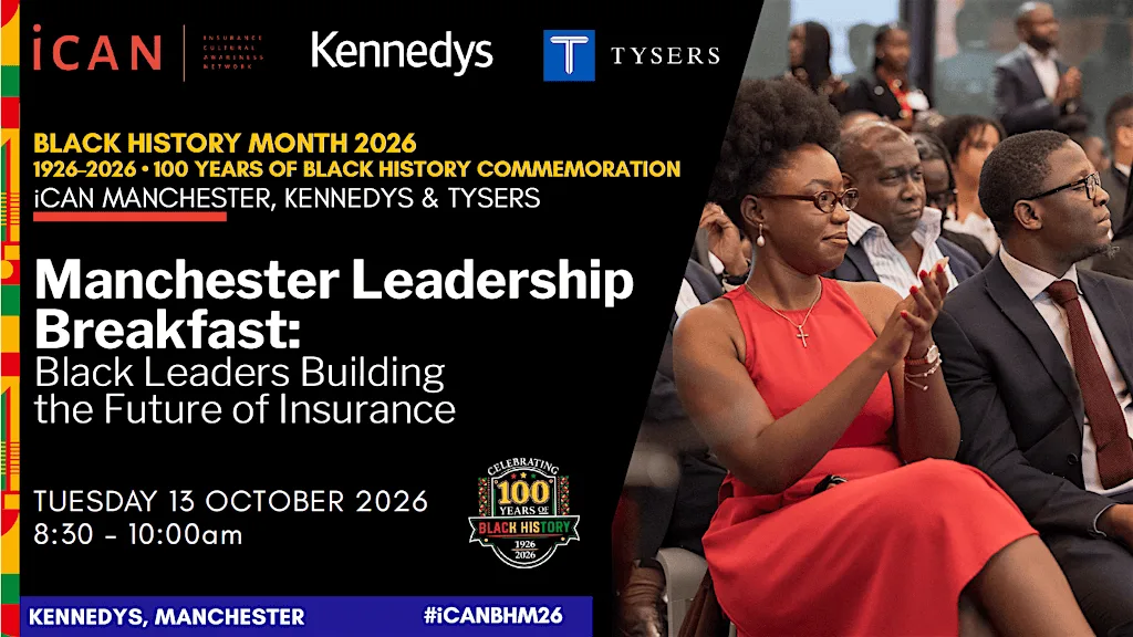 iCAN Manchester, Kennedys and Tysers: Black History Month 2026 at Kennedys