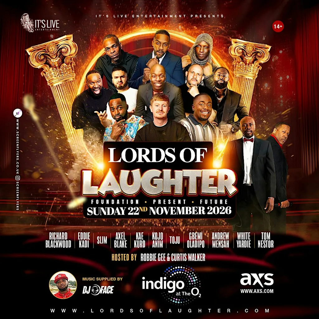 Lords of Laughter 2026 | Indigo at The O2 | London Comedy Show