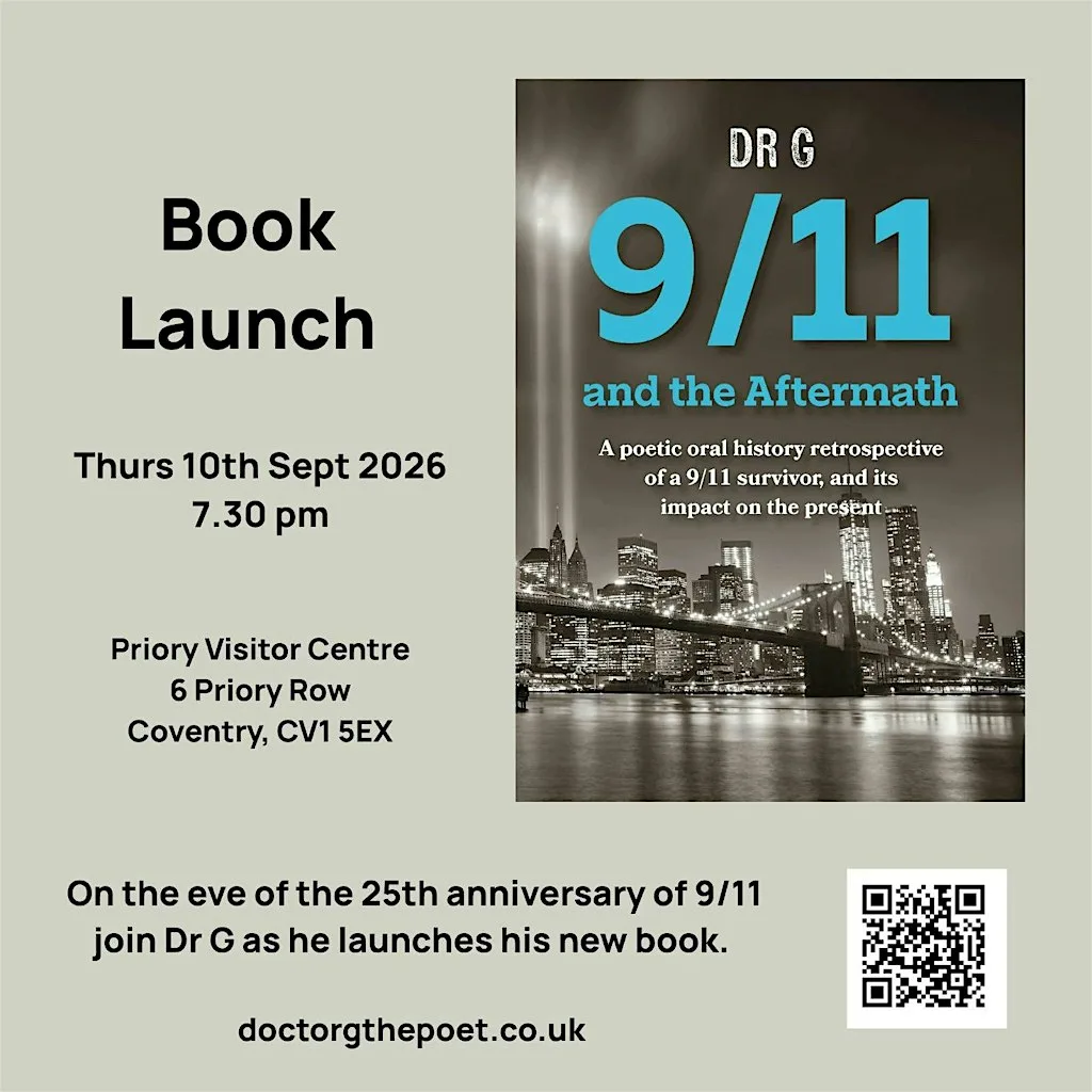 Book launch - 9/11 and the Aftermath at Priory Visitor Centre