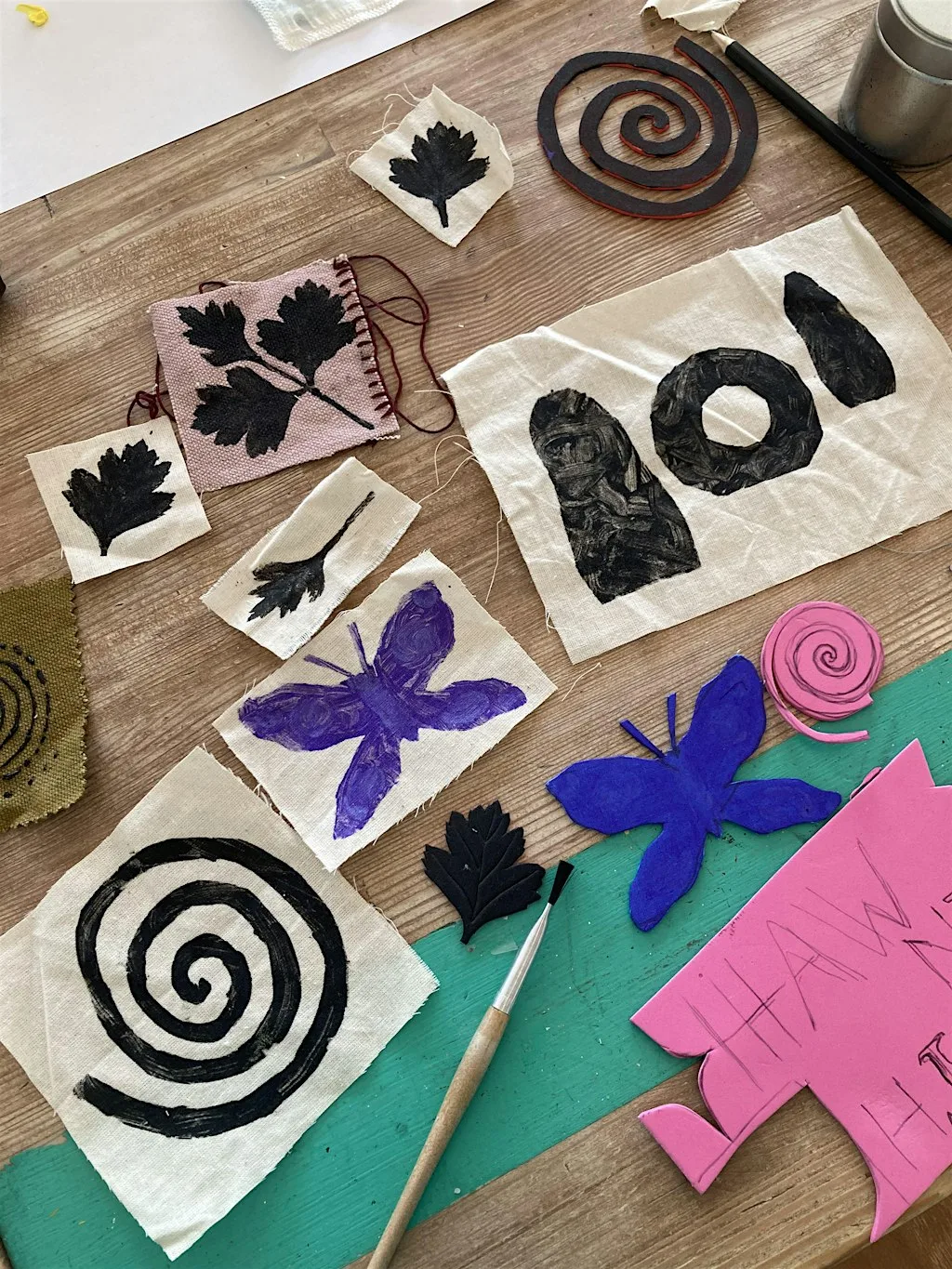 Folk Patch Workshop at HwbClwb