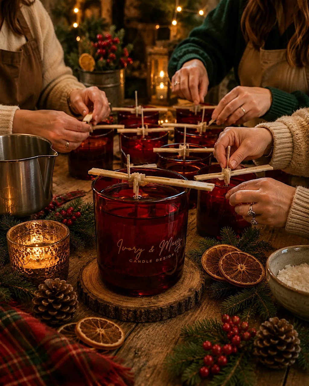 Candle Making Workshop-Christmas Edition at 36b Westbourne Rd