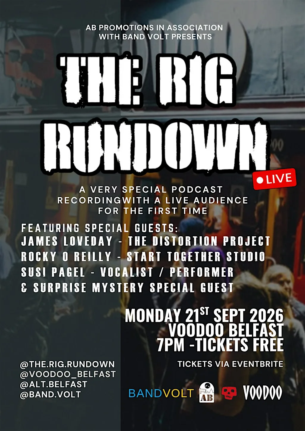 The Rig Rundown LIVE! at Voodoo